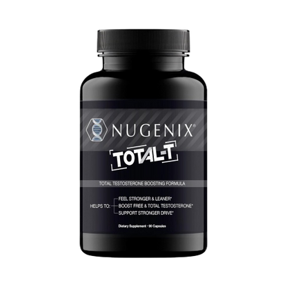 Nugenix Total-T, Free and Total Testosterone Booster Supplement for Men, 90 Count