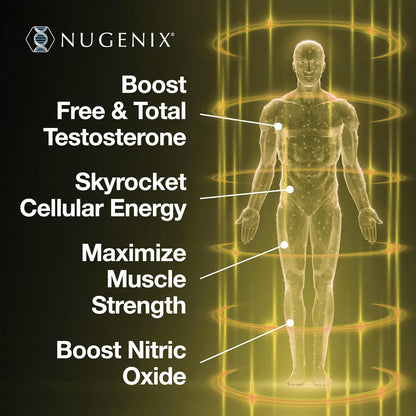 Nugenix Total-T2 - Testosterone Booster and Nitric Oxide Booster for Men