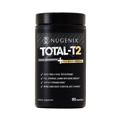 Nugenix Total-T2 - Testosterone Booster and Nitric Oxide Booster for Men