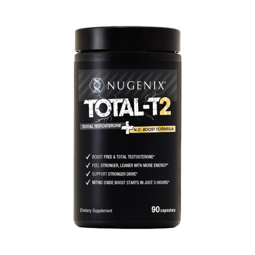 Nugenix Total-T2 - Testosterone Booster and Nitric Oxide Booster for Men